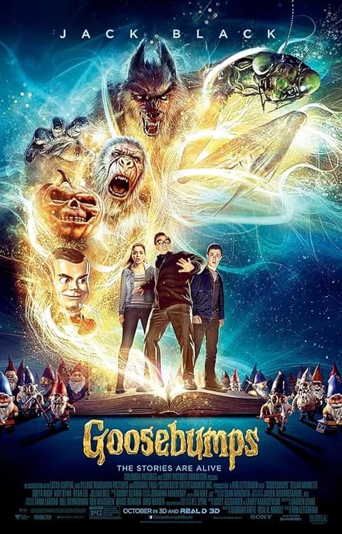 Goosebumps film posteri