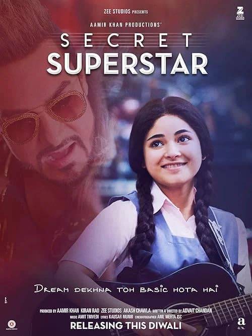 Secret Superstar film posteri
