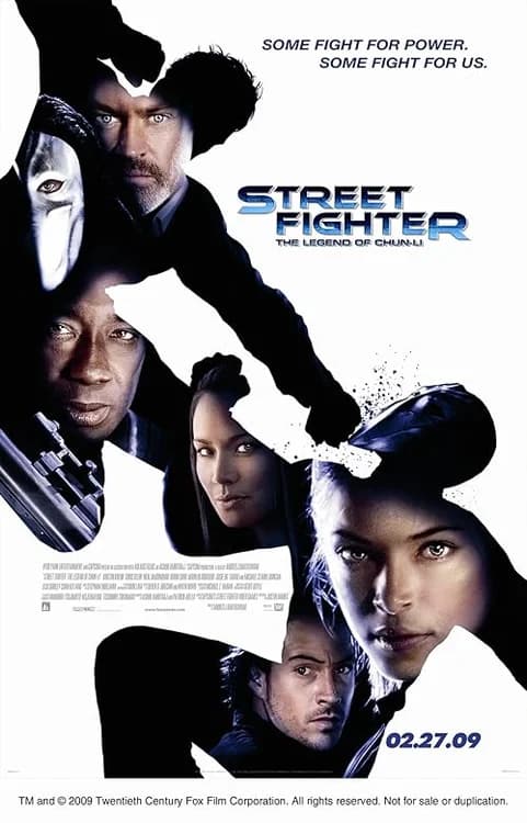 Street Fighter: The Legend of Chun-Li film posteri