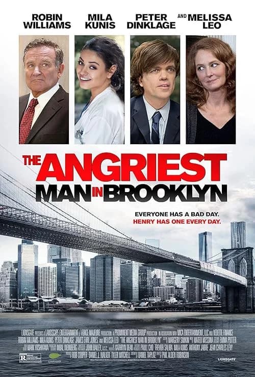 The Angriest Man in Brooklyn film posteri