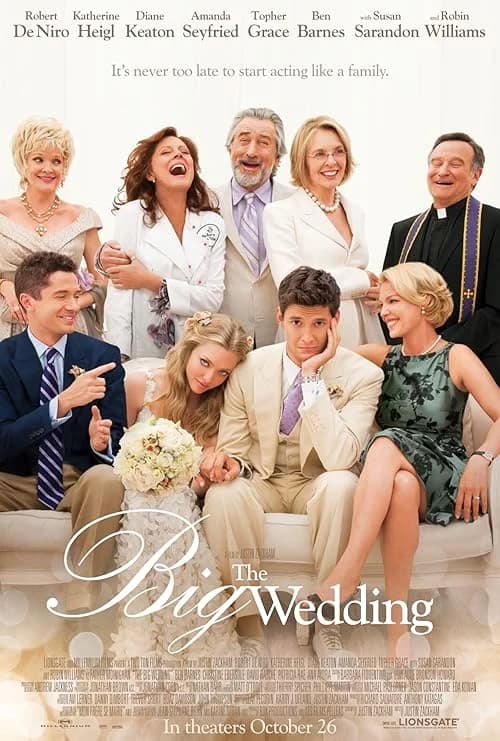 The Big Wedding film posteri